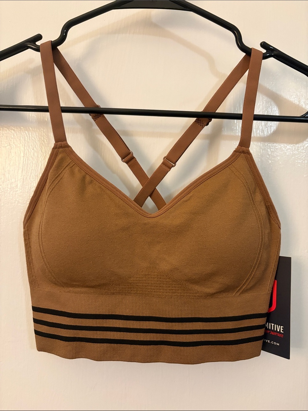 Born Primitive Level Up Sports Bra in Clove Women’s S/M